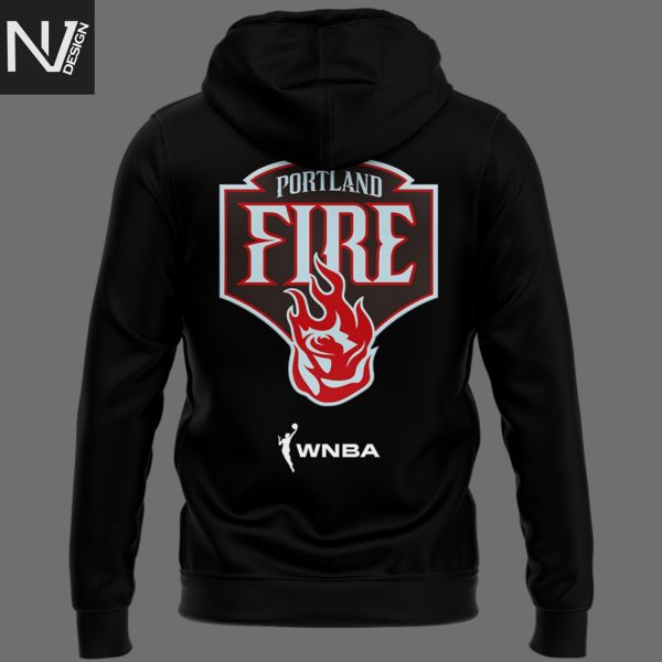 Portland Fire WNBA Welcome Black Hoodie