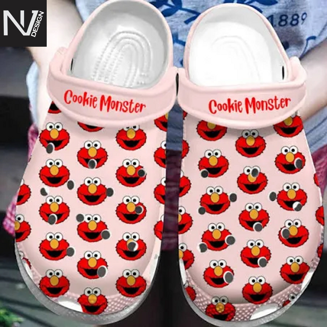 Red Cookie Monster Crocs Red Cookie Monster Crocs