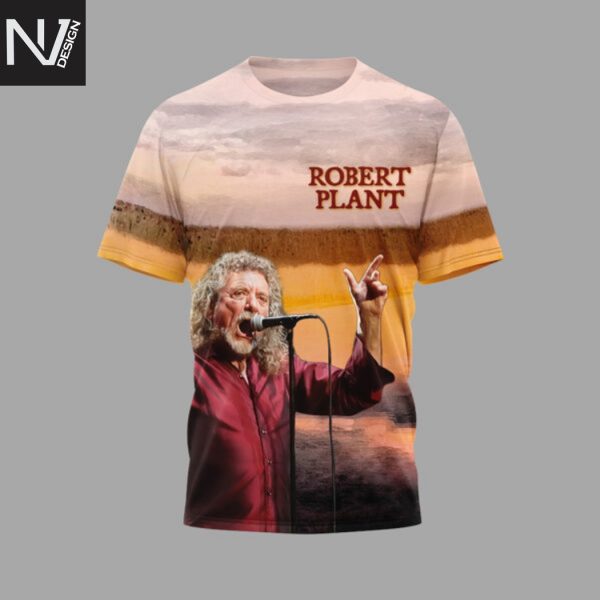 Robert Plant Saving Grace Signature 3D T-Shirt
