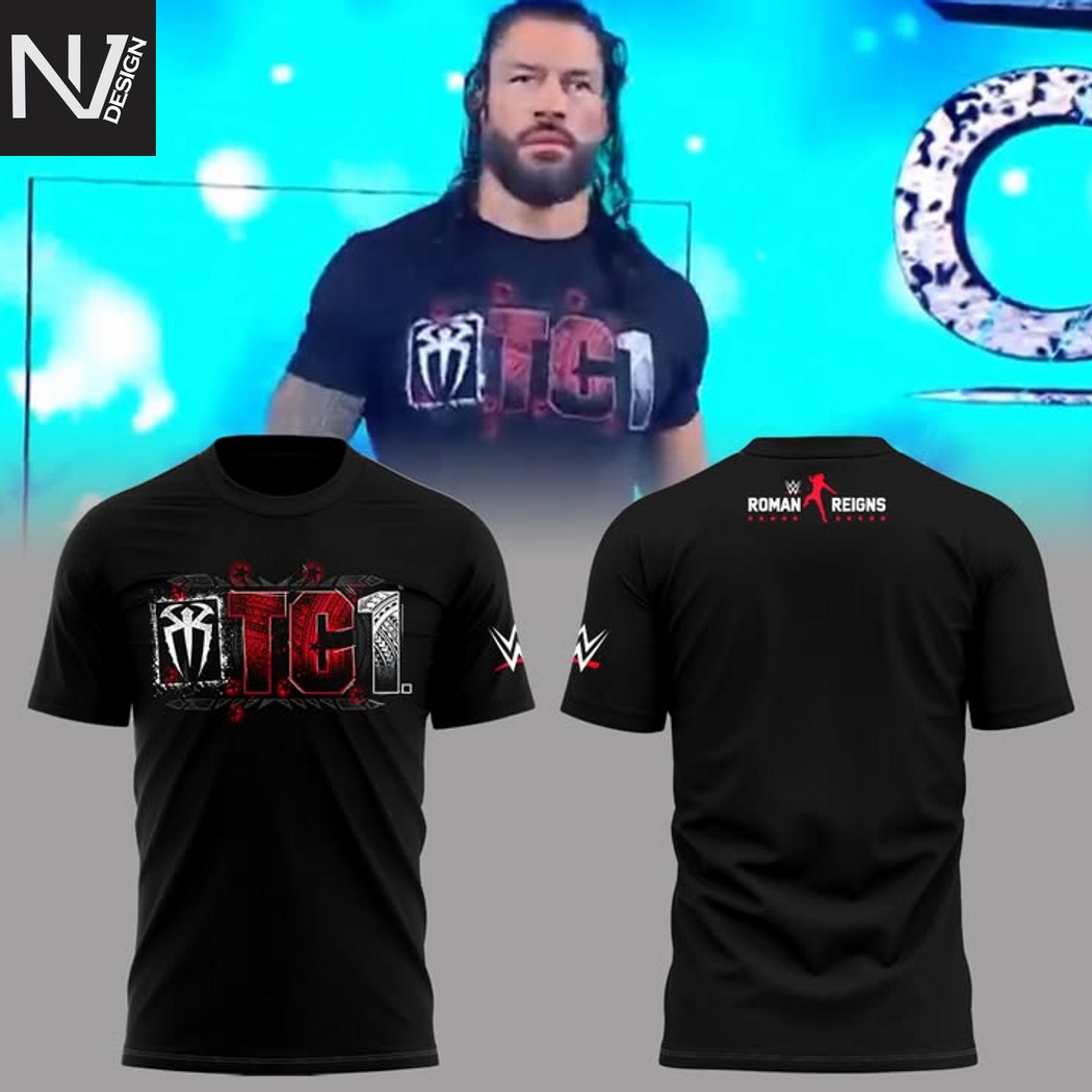 Roman Reigns OTC 3D T-Shirt Roman Reigns OTC 3D T-Shirt