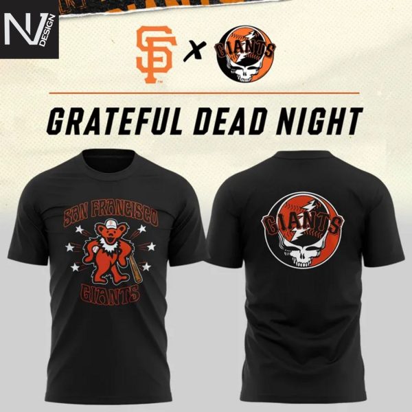 San Francisco Giants Grateful Dead Night 3D T-Shirt