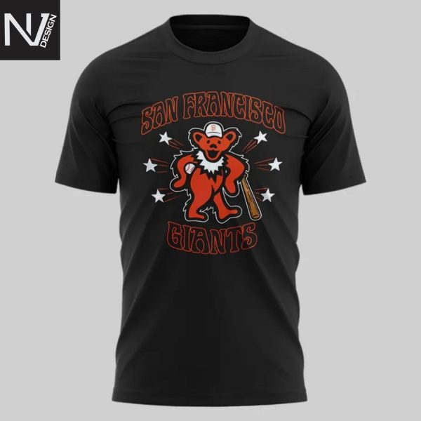 San Francisco Giants Grateful Dead Night 3D T-Shirt