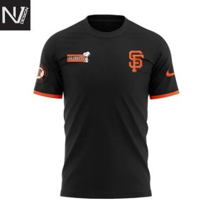 San Francisco Giants Peanuts Snoopy 3D T-Shirt
