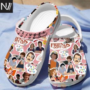 Stranger Things Friedns Dont Lie Crocs