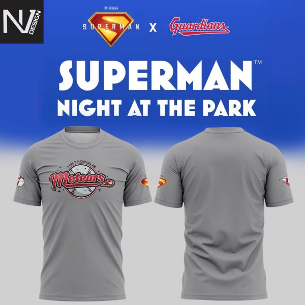 Superman x Cleveland Guardians 3D T-Shirt