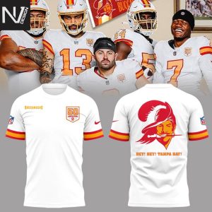 Tampa Bay Buccaneers Hey Hey Tampa Bay 3D T-Shirt