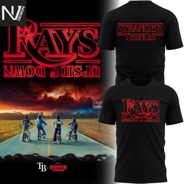 Tampa Bay Rays x Stranger Things 3D T-Shirt