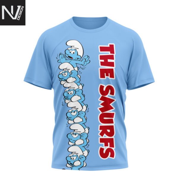 The Smurfs Blue Kid On The Block 3D T-Shirt