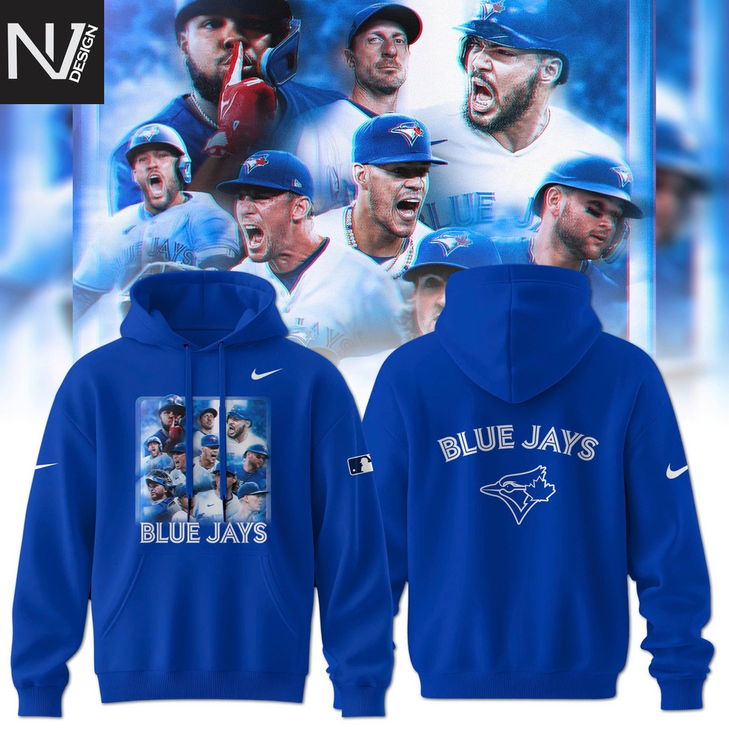 Toronto Blue Jays 2025 Blue Hoodie Toronto Blue Jays 2025 Blue Hoodie
