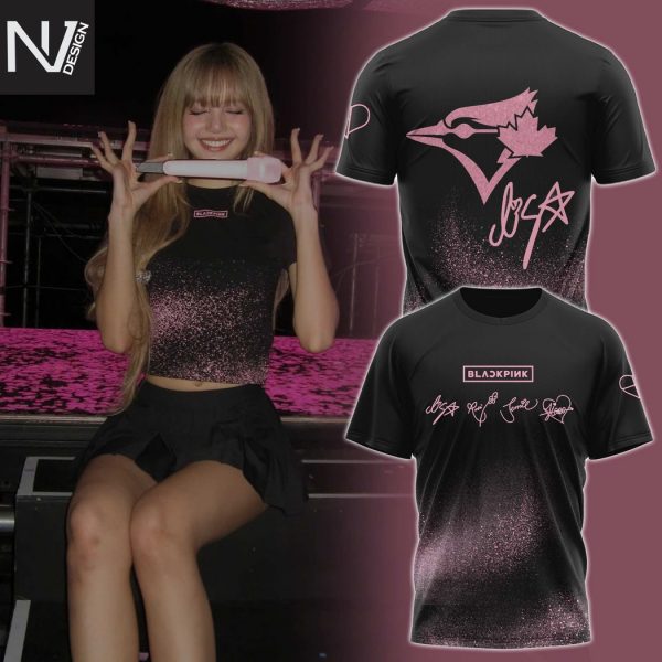 Toronto Blue Jays x BlackPink Signature 2025 3D T-Shirt