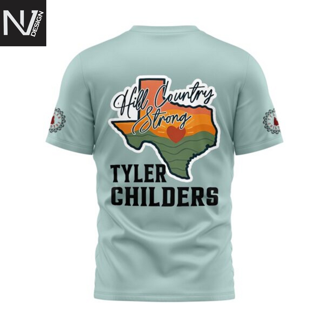 Tyler Childers Stronger Than The Storm 3D T-Shirt Tyler Childers Stronger Than The Storm 3D T-Shirt
