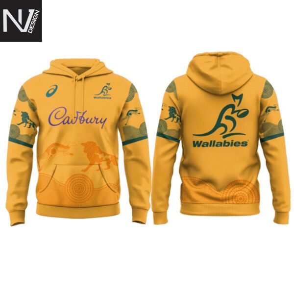 Wallabies Rugby Lions Tour 2025 Hoodie