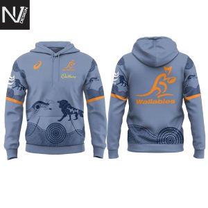 Wallabies Rugby Lions Tour Mens 2025 Hoodie