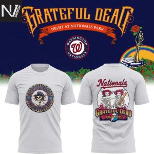 Washington Nationals Grateful Dead Night 3D T-Shirt
