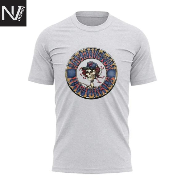 Washington Nationals Grateful Dead Night 3D T-Shirt