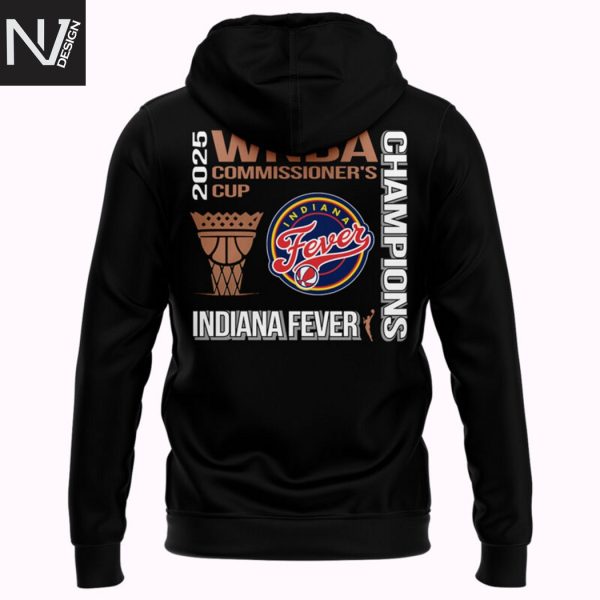 WNBA Commissioner Cup Champions 2025 Indiana Fever Hoodie