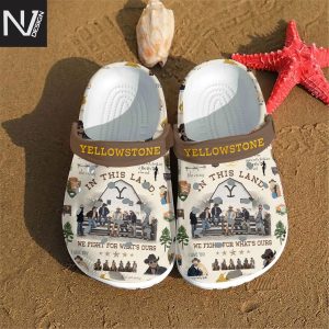 Yellowstone In This Land We Fight For What Ours Crocs