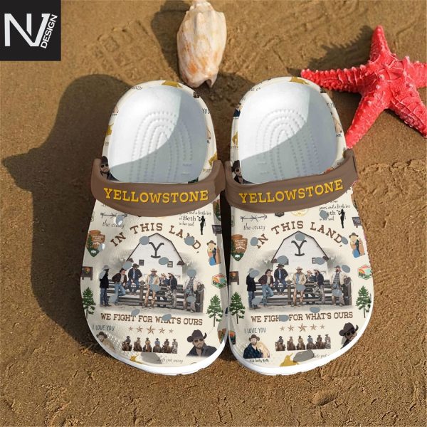 Yellowstone In This Land We Fight For What Ours Crocs