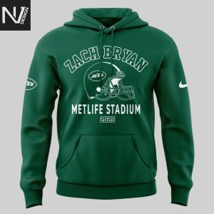Zach Bryan x New York Jets Metlife Stadium 2025 Hoodie